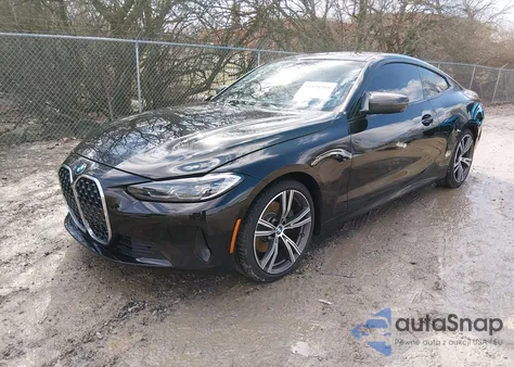 2021 BMW 430I xDrive z USA, uszkodzony, nr VIN WBA73AP06MCF72342